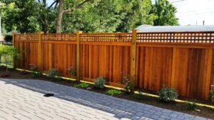 red fence