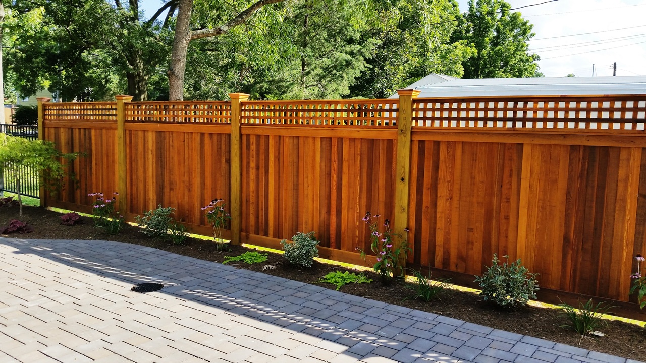 red fence